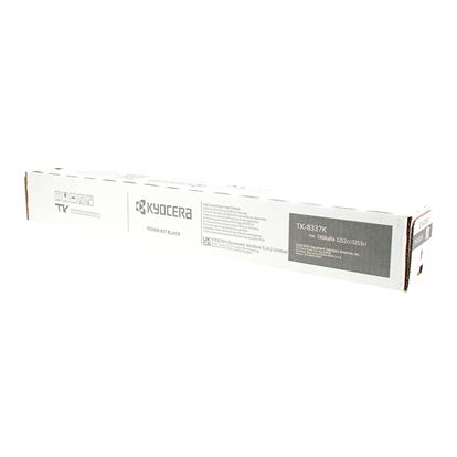 OEM Kyocera Mita TK-8337K (1T02RL0US0) Toner Cartridge, Black 25K Yield 1