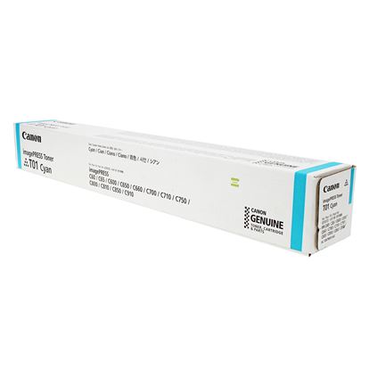 OEM Canon T01C (8067B001) Toner Cartridge, Cyan 39.5K Yield 1