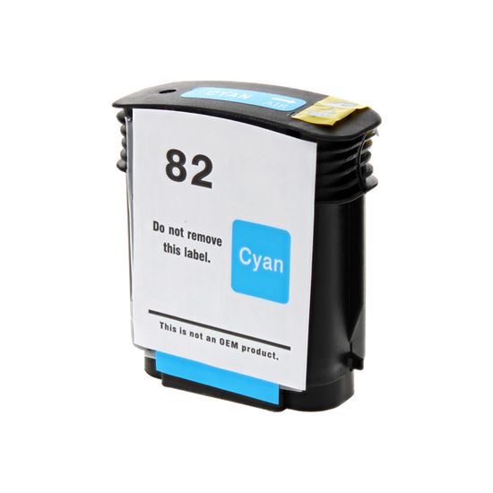 Remanufactured HP 82 (C4911A) Wide Format, Cyan 3200 Yield 1