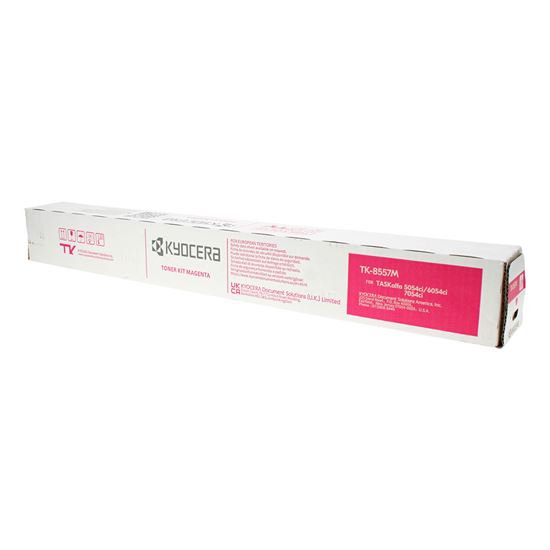OEM Kyocera Mita TK-8557M (1T02XCBUS0) Toner Cartridge, Magenta 24K Yield 1