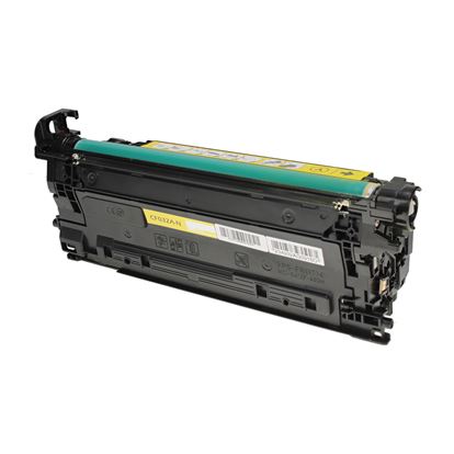 Compatible HP 646A (CF032A) Toner Cartridge, Yellow 12.5K Yield 1