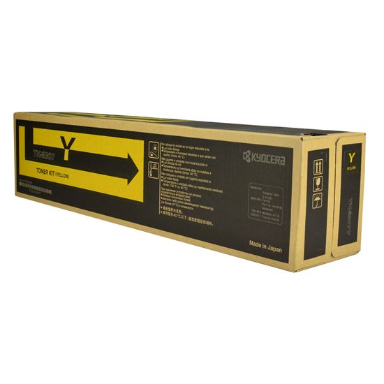 OEM Kyocera Mita TK-8307Y (1T02LKAUS0) Toner Cartridge, Yellow 15K Yield 1
