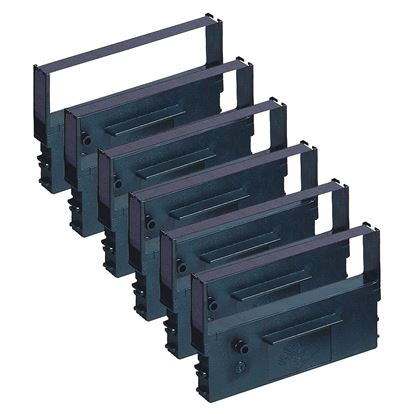 Compatible CITIZEN IR-71P POS Ribbon, Purple, 6 Pack Value Pack 1