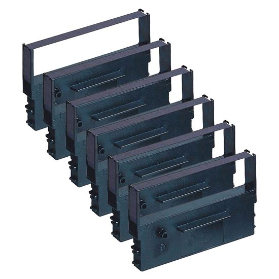 Compatible CITIZEN IR-71P POS Ribbon, Purple, 6 Pack Value Pack 1