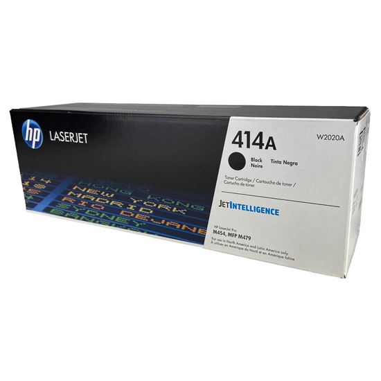 OEM HP 414A (W2020A) Toner Cartridge, Black 2.4K Yield 1