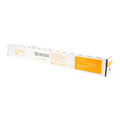 OEM Kyocera Mita TK-8527Y (1T02RMAUS0) Toner Cartridge, Yellow 15K Yield 1
