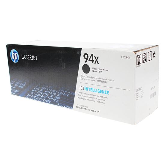 OEM HP 94X (CF294X) Toner Cartridge, Black 2.8K High Yield 1