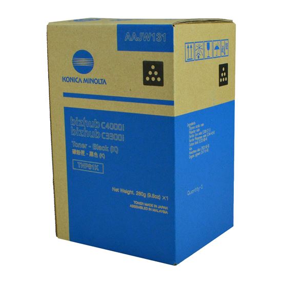 OEM Konica Minolta TNP81K (AAJW131) Toner Cartridge, Black 13K Yield 1