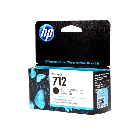 OEM HP 712 (3ED70A) Inkjet, Black 38 Yield 1