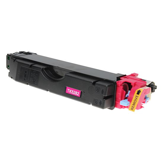 Compatible Kyocera Mita TK-5282M (1T02TWBUS0) Toner Cartridge, Magenta 11K Yield, TAA Compliant, Made in USA 1