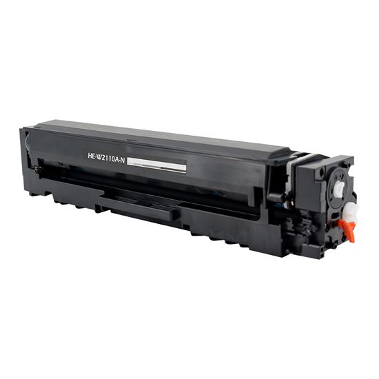 Compatible HP 206A (W2110A) Toner Cartridge, Black 1.35K Yield, DIY (No Chip) 1