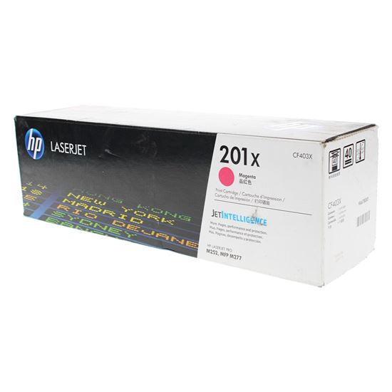 OEM HP 201X (CF403X) Toner Cartridge, Magenta 2.3K High Yield 1