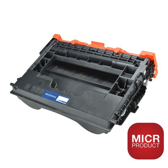 Compatible HP 37A (CF237A) MICR Toner Cartridge, Black 11K Yield 1