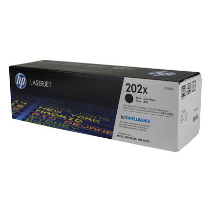 OEM HP 202X (CF500X) Toner Cartridge, Black 3.2K High Yield 1