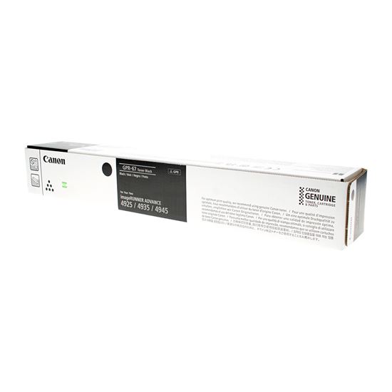 OEM Canon GPR-67 (5745C003) Toner Cartridge, Black 44.5K Yield 1