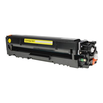 Compatible Canon 067 (5099C001) Toner Cartridge, Yellow 1.25K Yield, (New Chip) 1