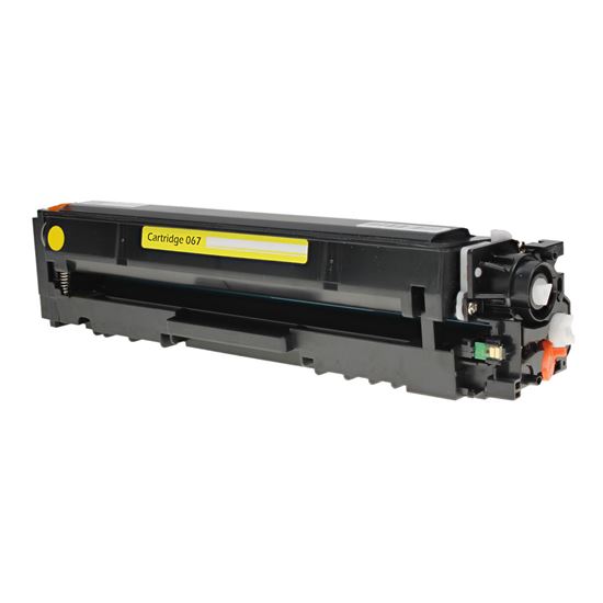 Compatible Canon 067 (5099C001) Toner Cartridge, Yellow 1.25K Yield, (New Chip) 1