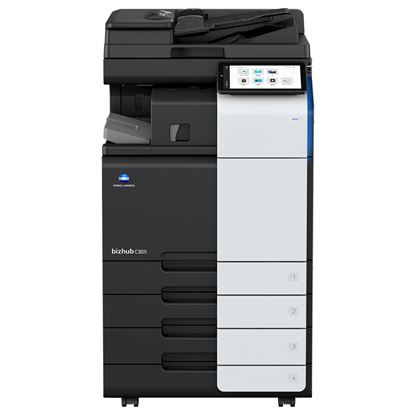 OEM Konica Minolta bizhub 301i (ADXW013) MFP, 30 ppm Monochrome, Print, Copy, Scan, (Fax), With DSDF 1