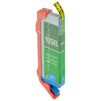 Remanufactured HP 935XL (C2P24AN) InkJet Cartridge, Cyan 825 High Yield 1