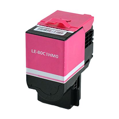 Compatible Lexmark 801HM (80C1HM0) Toner Cartridge, Magenta 3K High Yield 1