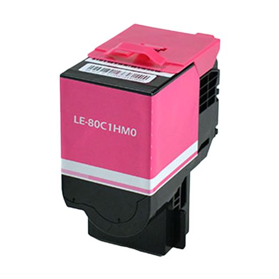 Compatible Lexmark 801HM (80C1HM0) Toner Cartridge, Magenta 3K High Yield 1