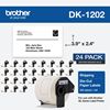 Brother Shipping Paper Label (300 Labels) 62mm x 100mm (2.4" x 3.9") - 24 pack 1