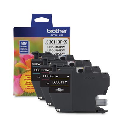 Brother Cyan/Magenta/Yellow Ink Cartridge Multipack 1