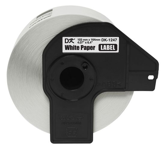 Brother Shipping Die-Cut Paper Label (4.07" x 6.4") 1
