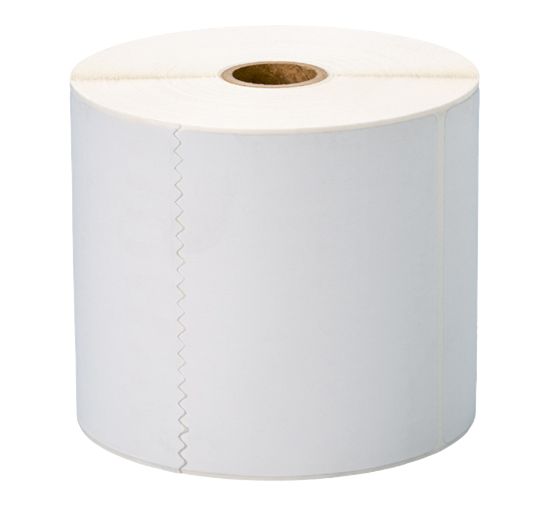 Brother DT Premium Paper Label (4" x 6") (5" OD) (1" Core) (460 Labels/Roll) (8 Rolls/Case) 1