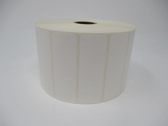 Brother TT Syn (Polypropylene) Label (use Wax or Wax/Resin Ribbon) (3" x 1") (5" OD) (1" Core) (2750 Labels/Roll) (4 Rolls/Case) 1