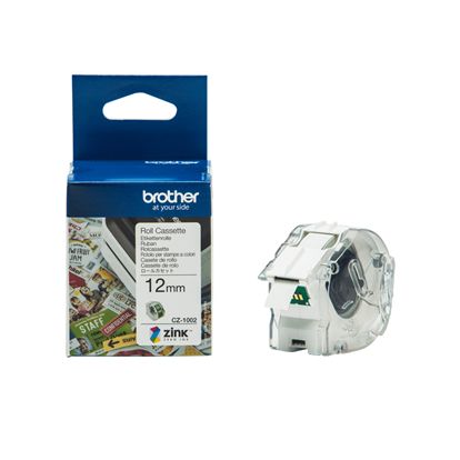 Brother (CZ-1002) Full Colour Continuous Label Roll (12mm x 5m Long) 1