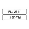 Brother Polyester Black Ink on White Flag Label (0.82" x 1.7") (0.41" x 1.7") (Folded) (72 Labels) 1