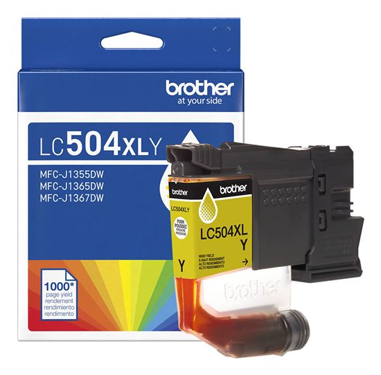 Brother High Yield Yellow Ink Cartridge (1000 Yield) 1