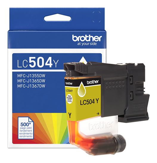Brother Yellow Ink Cartridge (500 Yield) 1
