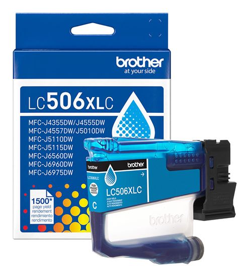 Brother High Yield Cyan Ink Cartridge (1500 Yield) 1