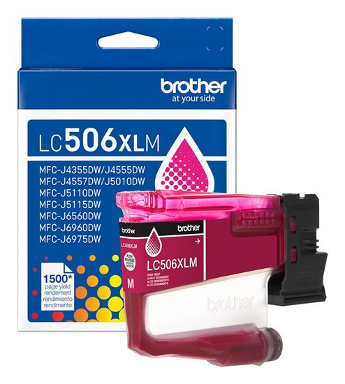 Brother High Yield Magenta Ink Cartridge (1500 Yield) 1