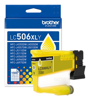 Brother High Yield Yellow Ink Cartridge (1500 Yield) 1