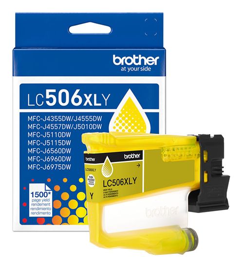 Brother High Yield Yellow Ink Cartridge (1500 Yield) 1