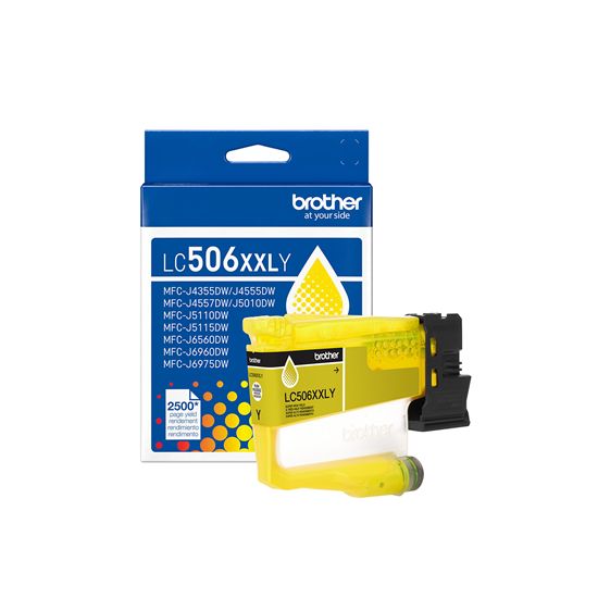 Brother Super High Yield Yellow Ink Cartridge (2500 Yield) 1