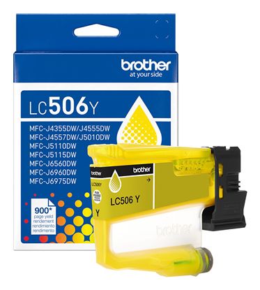 Brother Yellow Ink Cartridge (900 Yield) 1