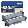 Brother High Yield Black Toner Cartridge 2-Pack (3000 Yield) 1