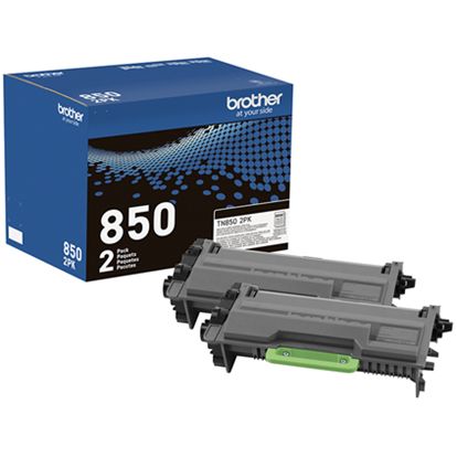 Brother High Yield Black Toner Cartridge Dual Pack (2 x 8000 Yield) 1