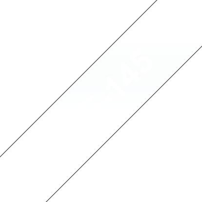 Brother 18mm (3/4") White on Clear Laminated Tape (8m/26.2') (1/Pkg) For use in TZ P-Touch: All TZ Machines Except PT-200 1100 1130 1300 1160 1170S 1180 1200 ST-1150 1
