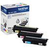 Brother Standard Yield Toner Cartridge 3-Pack (1 Ea. Cyan Magenta Yellow) (1800 Yield Each) 1
