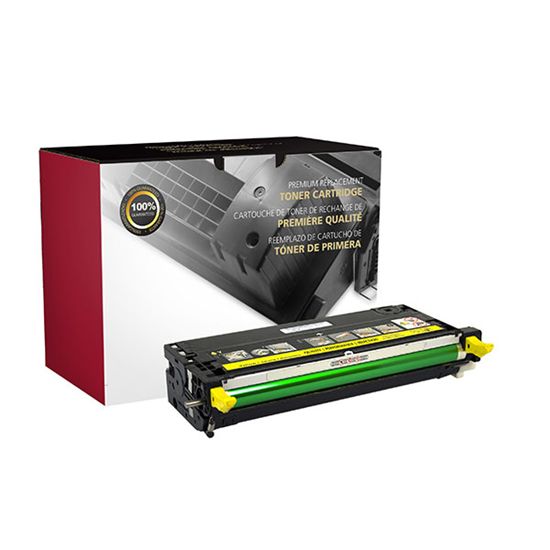 CIG Remanufactured High Yield Yellow Toner Cartridge (Alternative for Xerox 113R00725) (6000 Yield) 1