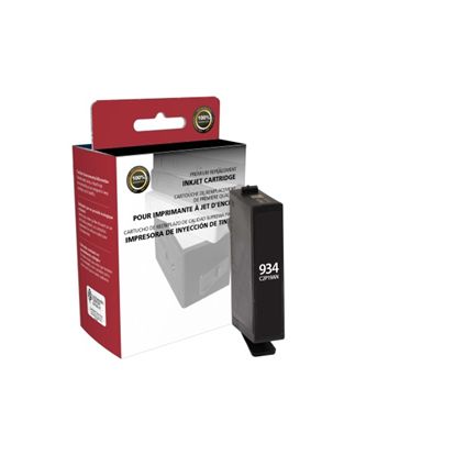 CIG Remanufactured Black Ink Cartridge (Alternative for HP C2P19AN 934) (400 Yield) 1