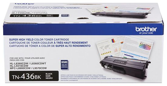 Brother Super High Yield Black Toner Cartridge (6500 Yield) 1