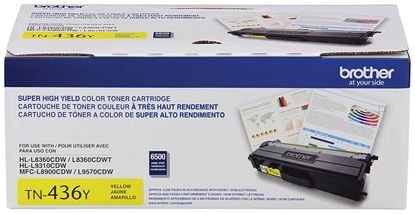 Brother Super High Yield Yellow Toner Cartridge (6500 Yield) 1
