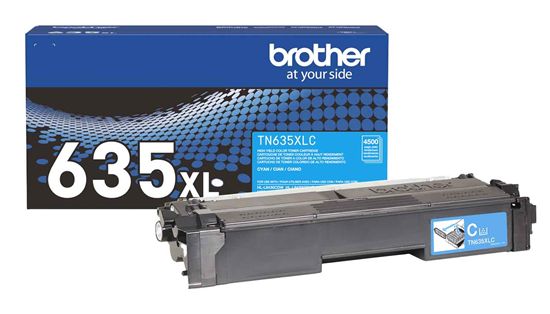Brother High Yield Cyan Toner Cartridge (4500 Yield) 1