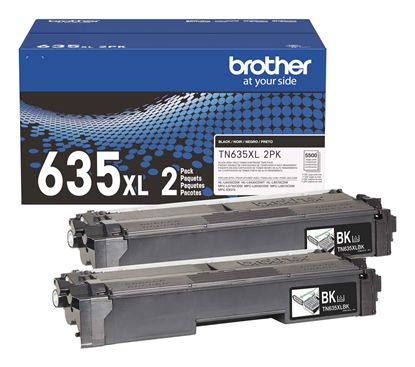 Brother Twin Pack High Yield Black Toner Cartridges (5500 Yield Each) 1